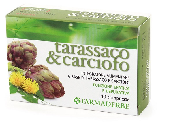 TARASSACO & CARCIOFO 40 COMPRESSE - farmasconti.eu