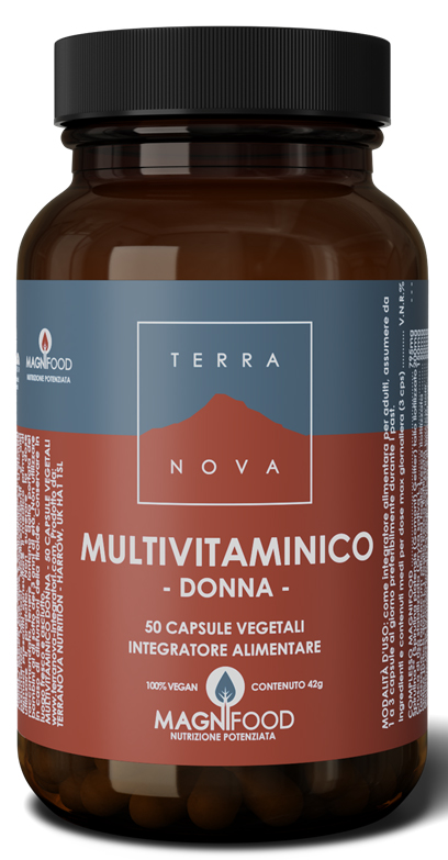 TERRANOVA MULTIVITAMINICO DONNA 50 CAPSULE - farmasconti.eu