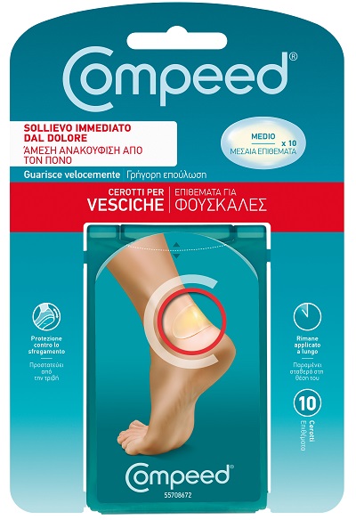 COMPEED CEROTTO VESCICHE MEDIO 10 PEZZI - farmasconti.eu