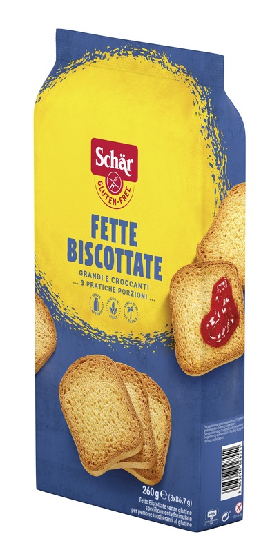 SCHAR FETTE BISCOTTATE 3 PORZIONI DA 86,7 G - farmasconti.eu