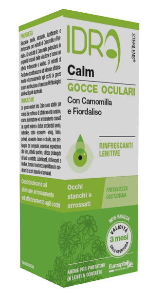 GOCCE OCULARI RINFRESCANTI STERILENS IDRA CALM CAMOMILLA E FIORDALISO 10 ML - farmasconti.eu
