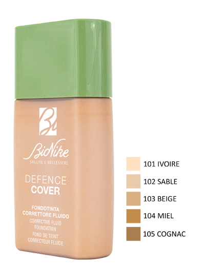 DEFENCE COVER FONDOTINTA CORRETTORE FLUIDO 103 40 ML - farmasconti.eu