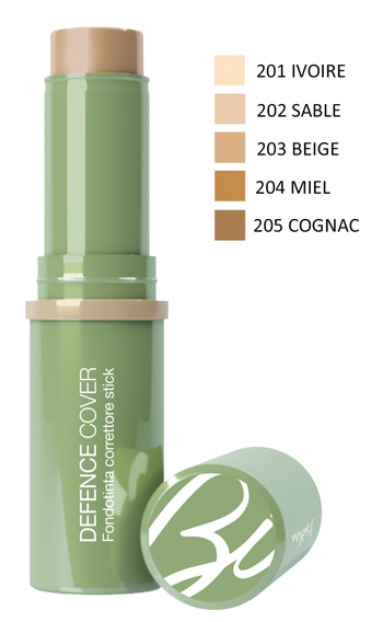 DEFENCE COVER FONDOTINTA/CORRETTORE STICK 201 10 G - farmasconti.eu