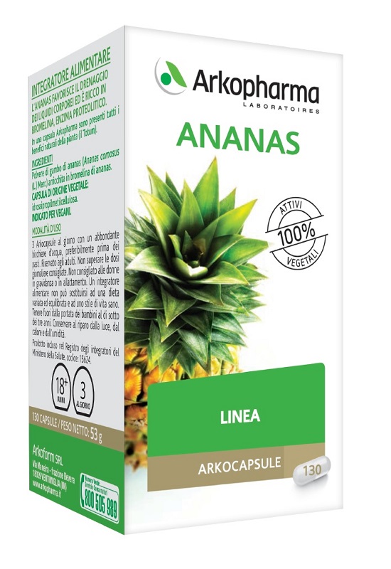 ARKO CAPSULE ANANAS 130 CAPSULE - farmasconti.eu