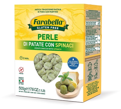 FARABELLA PERLE PATATE SPINACI 500 G ASTUCCIO - farmasconti.eu