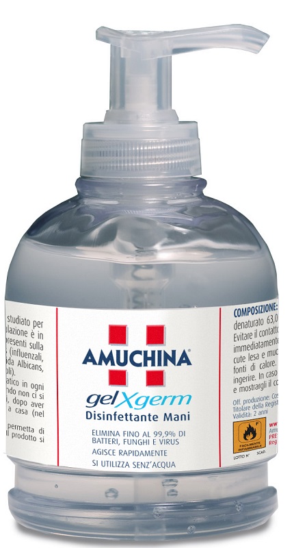 AMUCHINA GEL X-GERM DISINFETTANTE MANI 250 ML - farmasconti.eu