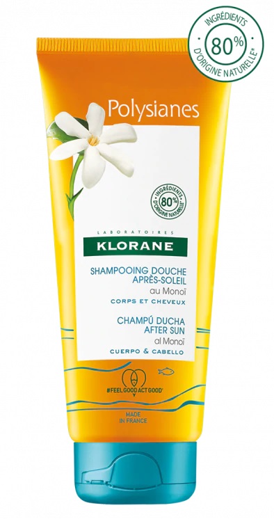 KLORANE SHAMPOO DOCCIA DOPOSOLE CORPO/CAPELLI 200ML - farmasconti.eu