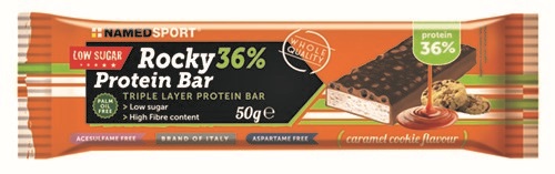 ROCKY 36% PROTEIN BAR CARAMEL COOKIE BARRETTA 50 G - farmasconti.eu