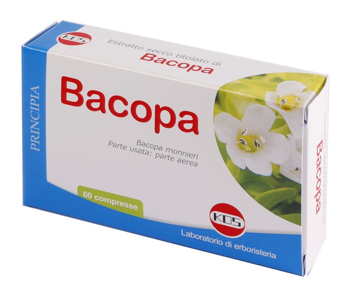 BACOPA MONNIERI ESTRATTO SECCO 60 COMPRESSE - farmasconti.eu