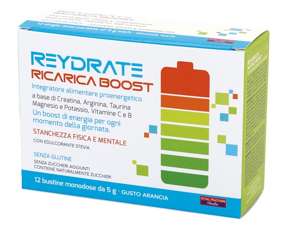 REYDRATE RICARICA BOOST 12 BUSTINE - farmasconti.eu