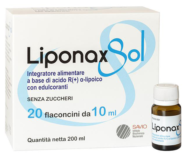 LIPONAX SOLUZIONE 20 FLACONCINI 10 ML - farmasconti.eu
