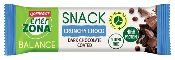 ENERZONA SNACK CRUNCHY CHOCO 33 G - farmasconti.eu