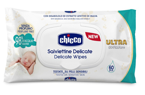 CHICCO COSMETICO SALVIETTE 60 PEZZI NO PROFUNO - farmasconti.eu