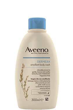 AVEENO BABY DERMEXA BAGNO DOCCIA 300 ML - farmasconti.eu