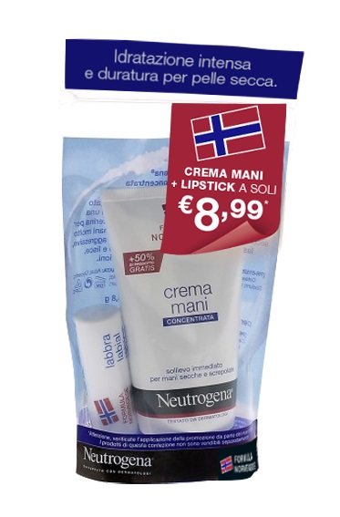 NEUTROGENA MANI PROFUMATO + LIPSTICK BUNDLE - farmasconti.eu
