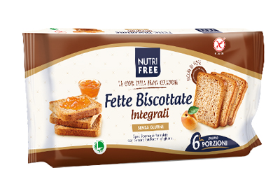 NUTRIFREE FETTE BISCOTTATE INTEGRALI 225 G - farmasconti.eu