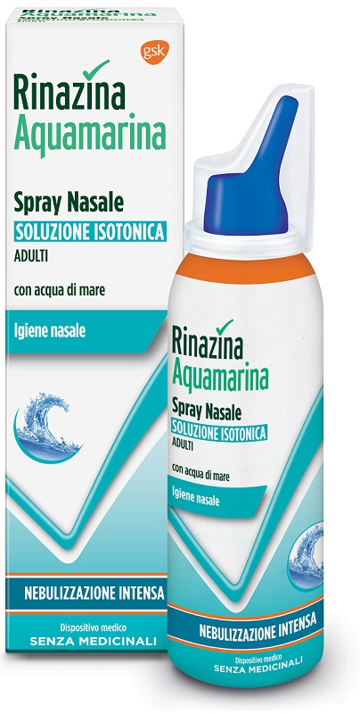 RINAZINA AQUAMARINA ISOTONICA SPRAY NEBULIZZAZIONE INTENSA 100 ML - farmasconti.eu