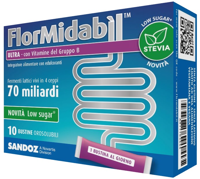FLORMIDABIL ULTRA 10 BUSTINE CON STEVIA - farmasconti.eu