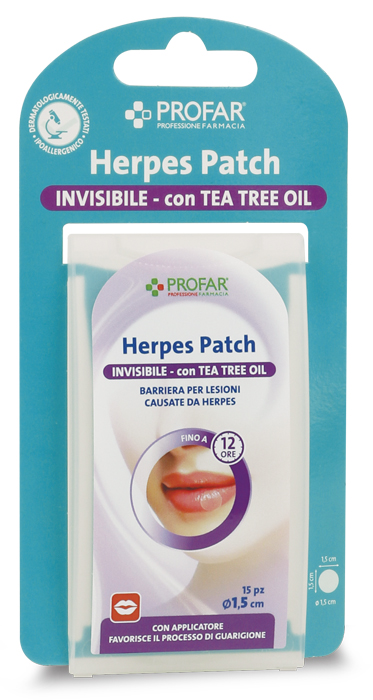PROFAR HERPES PATCH CON TEA TREE 15 PEZZI - farmasconti.eu