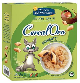 PIACERI MEDITERRANEI CEREALORO QUADROTTI 300 G - farmasconti.eu
