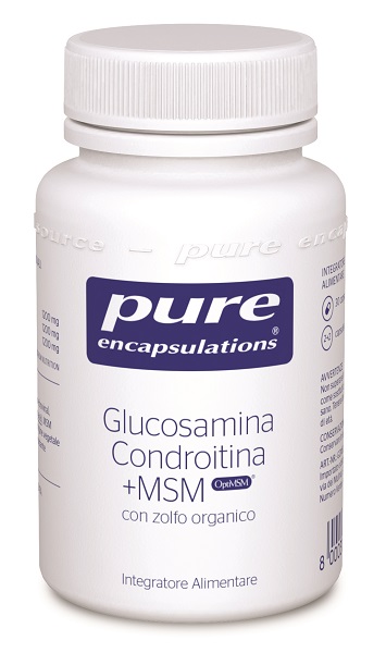 PURE ENCAPSULATIONS GLUCOSAMINA CONDROITINA + MSM 30 CAPSULE - farmasconti.eu