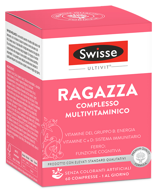SWISSE MULTIVITAMINICO RAGAZZA 60 COMPRESSE - farmasconti.eu