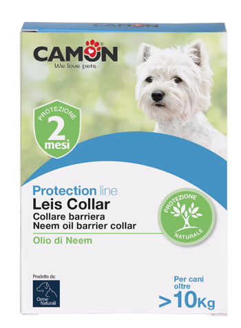 LEIS COLLARE BARRIERA CON OLIO DI NEEM CANE 60 CM L 12 PEZZI - farmasconti.eu