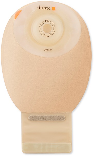 DANSAC NOVALIFE TRE 1 SACCA APERTA OPACA SOFTCONVEX MAXI PER ILEOSTOMIA CON FINESTRA RITAGLIABILE 15-34MM 540 ML 10 PEZZI - farmasconti.eu