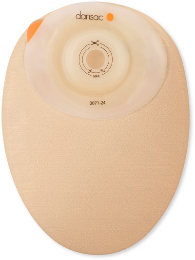 DANSAC NOVALIFE TRE 1 SACCA CHIUSA SOFTCONVEX MAXI PER COLOSTOMIA CON FINESTRA RITAGLIABILE 15-44MM 590 ML 10 PEZZI - farmasconti.eu