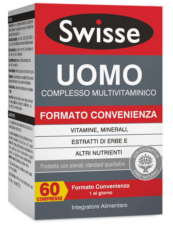 SWISSE UOMO MULTIVITAMINICO 60 COMPRESSE - farmasconti.eu
