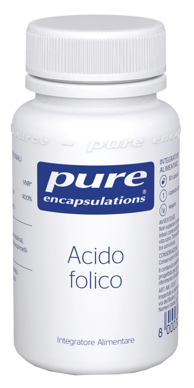 PURE ENCAPSULATIONS ACIDO FOLICO 30 CAPSULE - farmasconti.eu
