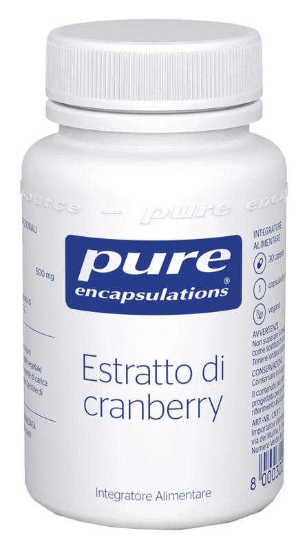 PURE ENCAPSULATIONS ESTRATTO DI CRANBERRY 30 CAPSULE - farmasconti.eu