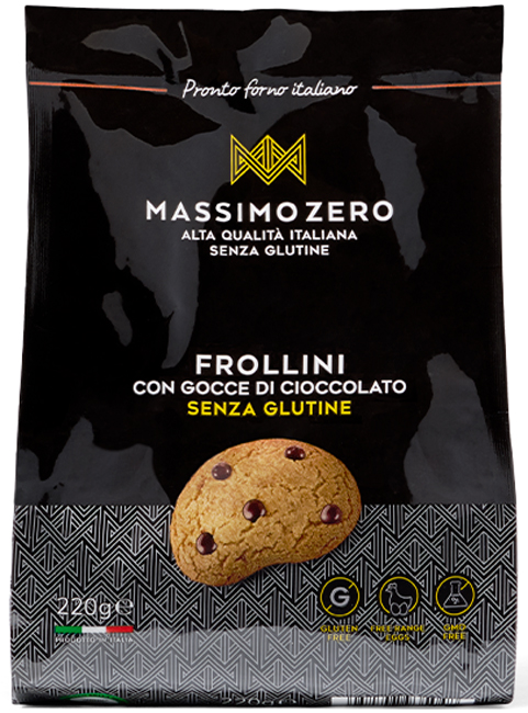 MASSIMO ZERO FROLLINI GOCCE CIOCCOLATO 220 G - farmasconti.eu
