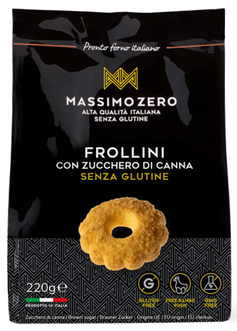 MASSIMO ZERO FROLLINI ZUCCHERO DI CANNA 220 G - farmasconti.eu