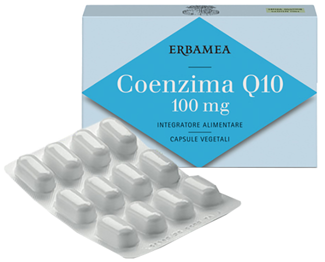 ERBAMEA COENZIMA Q10 100 MG 24 CAPSULE VEGETALI - farmasconti.eu