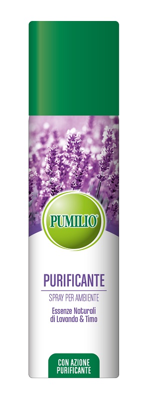 PUMILIO PURIFICANTE SPRAY PER AMBIENTE ESSENZE NATURALI DI LAVANDA E TIMO CON AZIONE IGIENIZZANTE 200 ML - farmasconti.eu