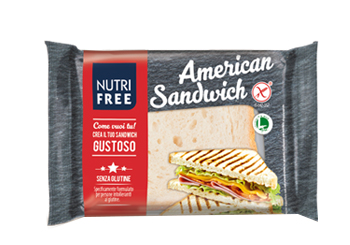 NUTRIFREE AMERICAN SANDWICH 4 PEZZI DA 60 G - farmasconti.eu