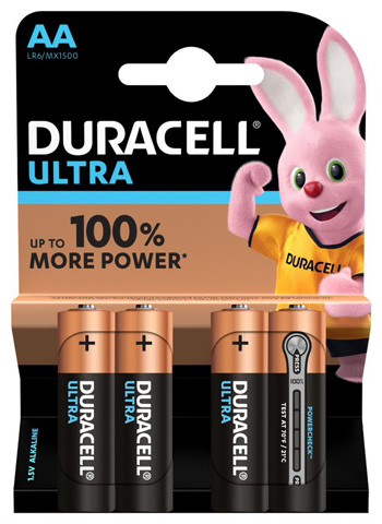 DURACELL ULTRA AA B4 MN1500 RFT 20 PEZZI - farmasconti.eu