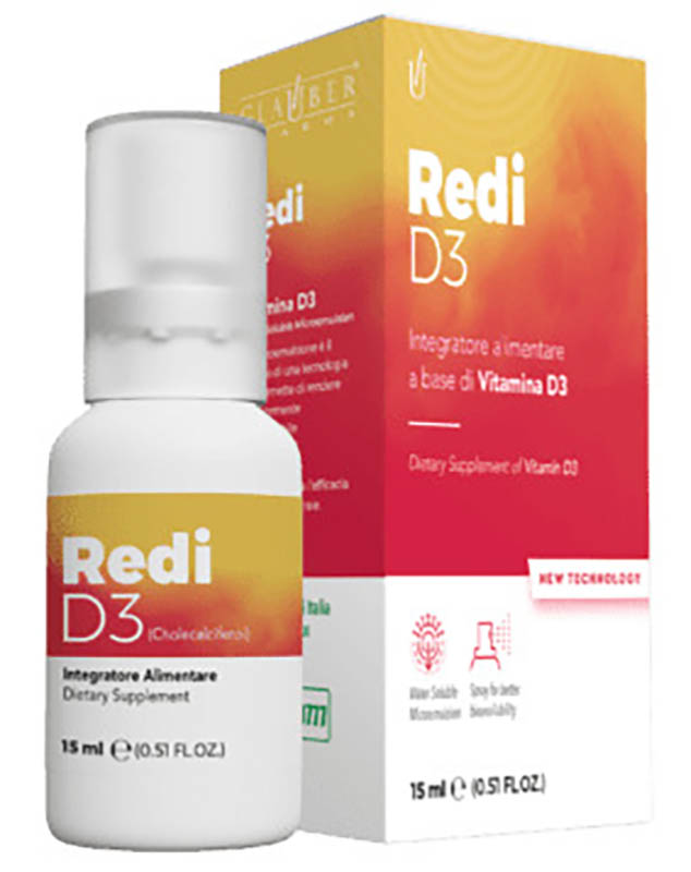 REDI-D3 SPRAY GLAUBER 15 ML - farmasconti.eu