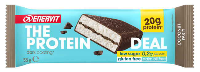 ENERVIT PROTEIN DEAL COCONUT 55 G - farmasconti.eu