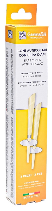 CONI AURICOLARI 2 PEZZI GAMMADIS - farmasconti.eu