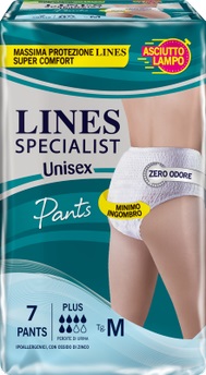LINES SPECIALIST PANTS PLUS UNISEX M 7 PEZZI - farmasconti.eu