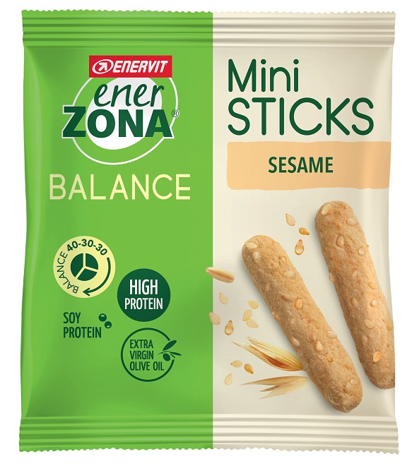 ENERZONA MINI BREAD STICKS SESAME 22 G - farmasconti.eu