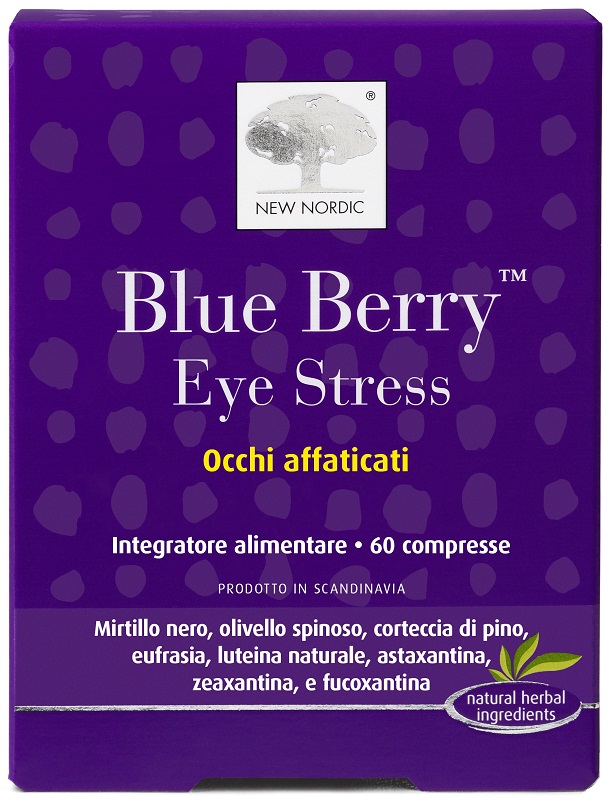 BLUE BERRY EYE STRESS OCCHI AFFATICATI 60 COMPRESSE - farmasconti.eu