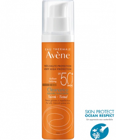 AVENE EAU THERMALE CLEANANCE SOLARE COLORATO 50+ 50 ML - farmasconti.eu