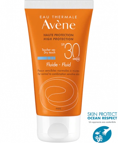 AVENE EAU THERMALE FLUIDO SPF 30 PROTEZIONE SOLARE ALTA 50 ML - farmasconti.eu