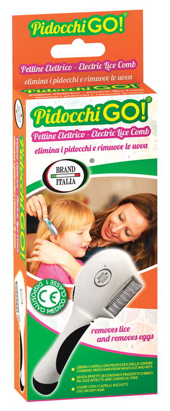 PETTINE ELETTRICO PIDOCCHI GO - farmasconti.eu
