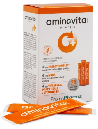 AMINOVITA PLUS ENERGIA 20 STICK PACK X 2 G - farmasconti.eu