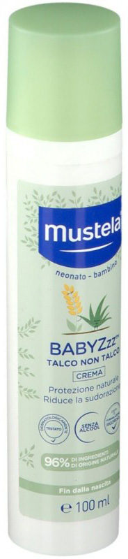 MUSTELA BABYZZZ TALCO NO TALCO 100 ML - farmasconti.eu
