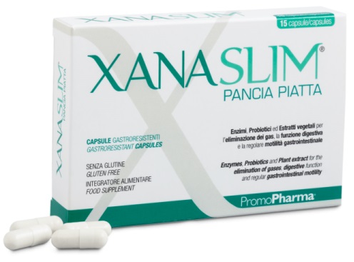 XANASLIM PANCIA PIATTA 15 CAPSULE GASTRORESISTENTI - farmasconti.eu